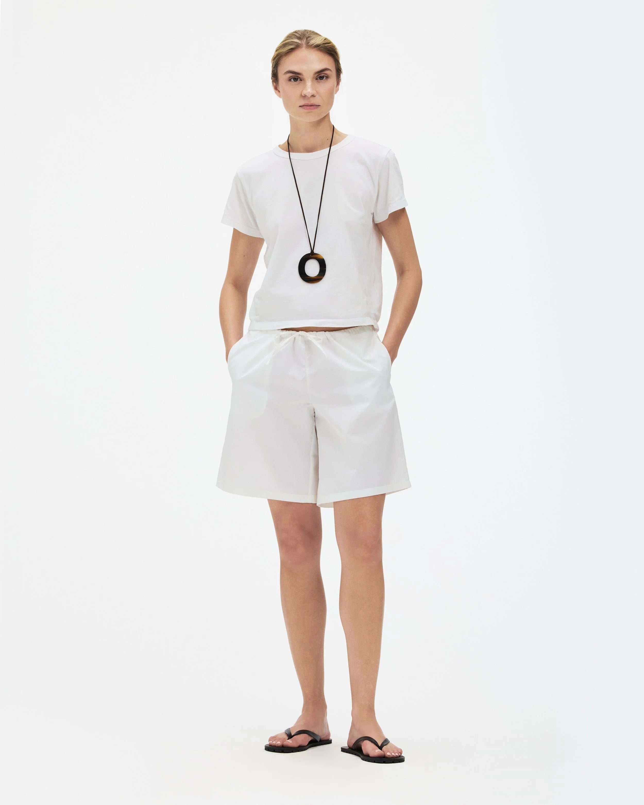 Coen Short White