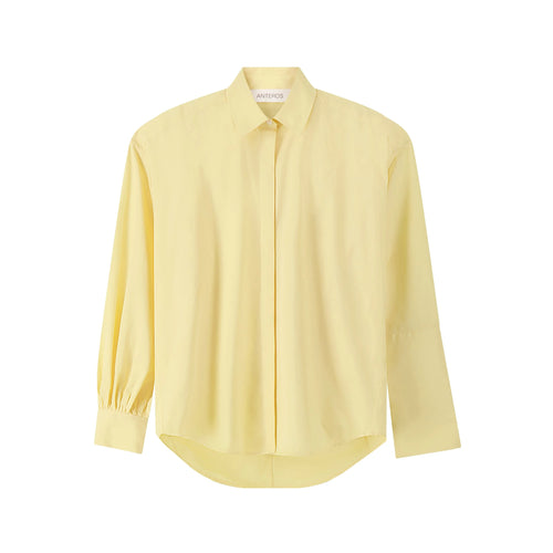 Akira Shirt Butter Yellow