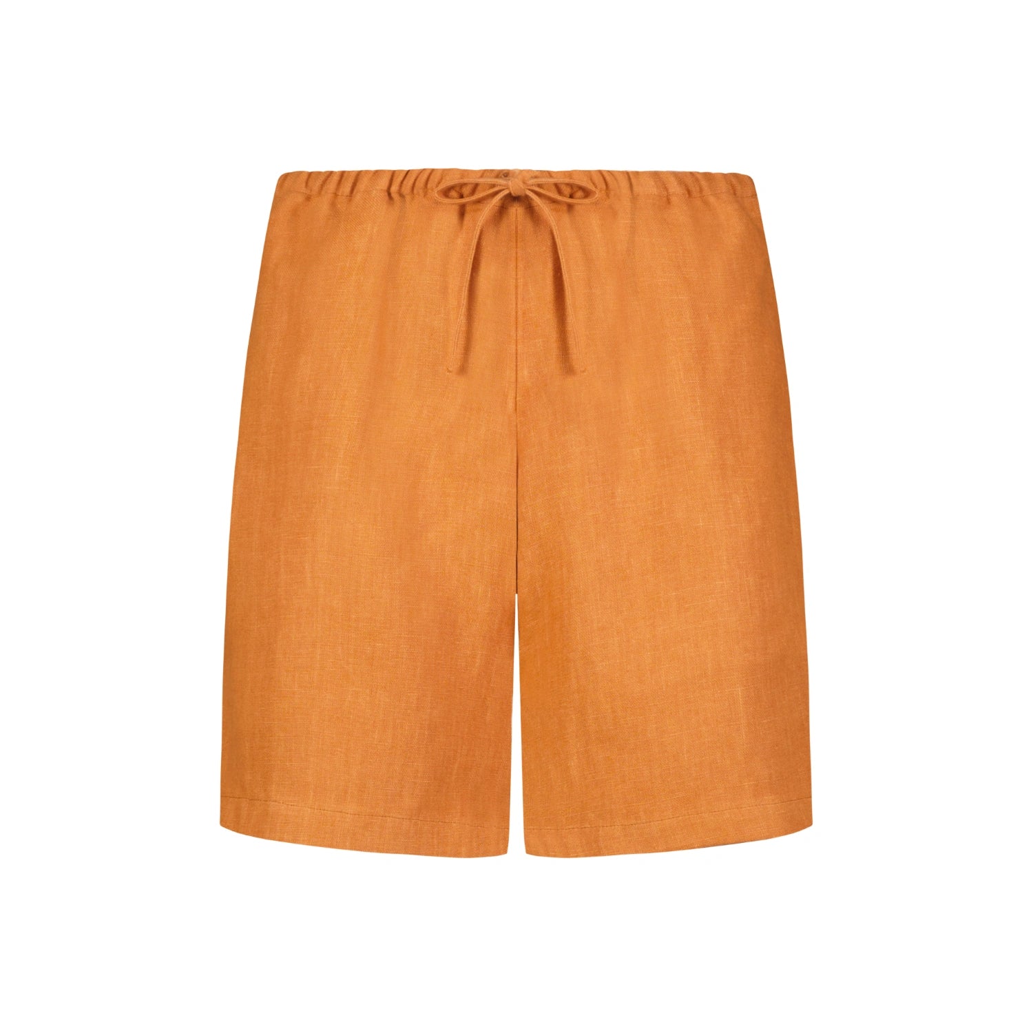 Callum Short Linen Fleshy ocre 
