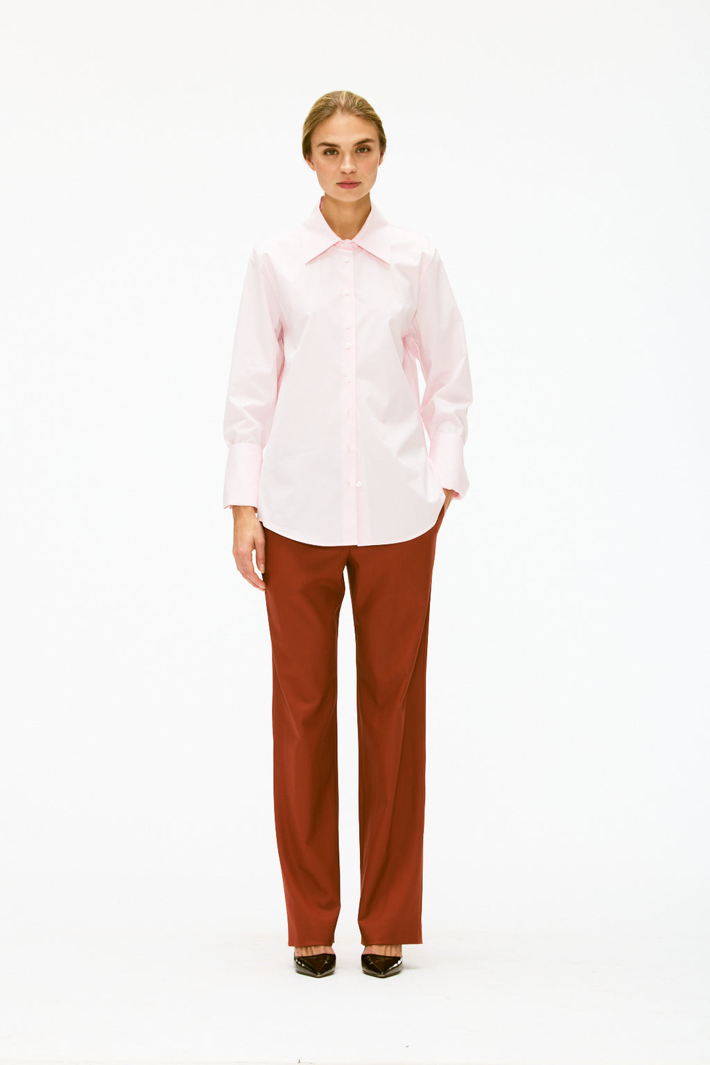 Sloan Cotton Shirt Pink