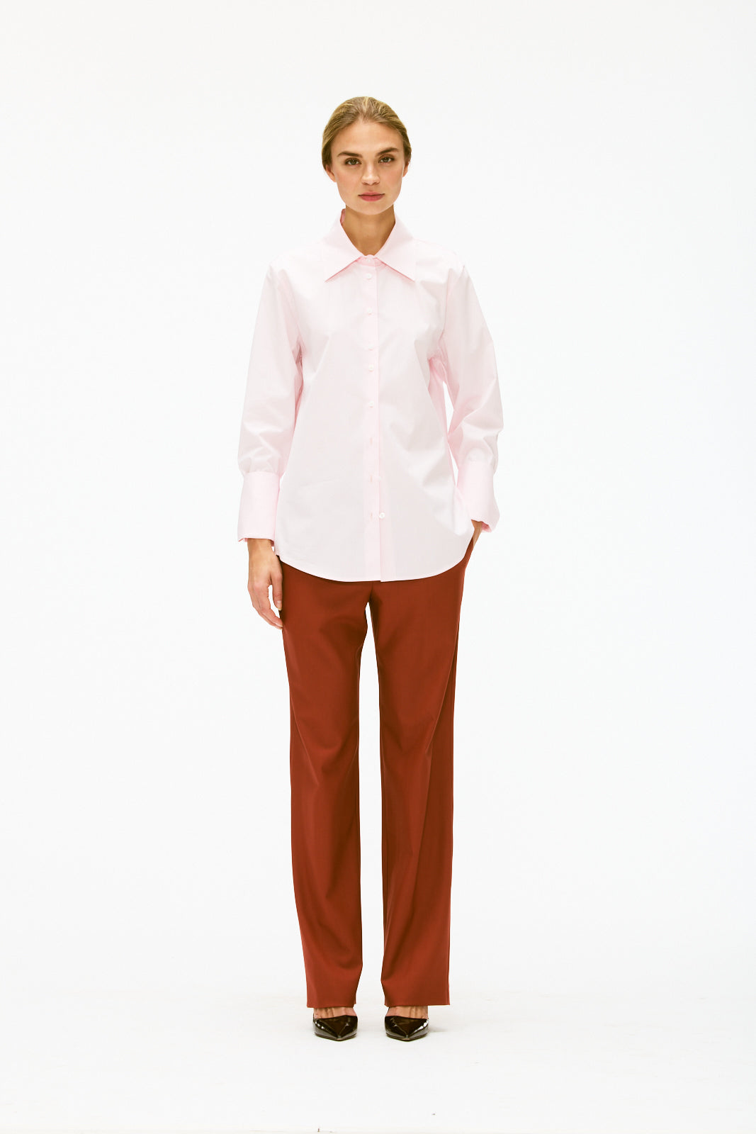 Sloan Cotton Shirt Pink