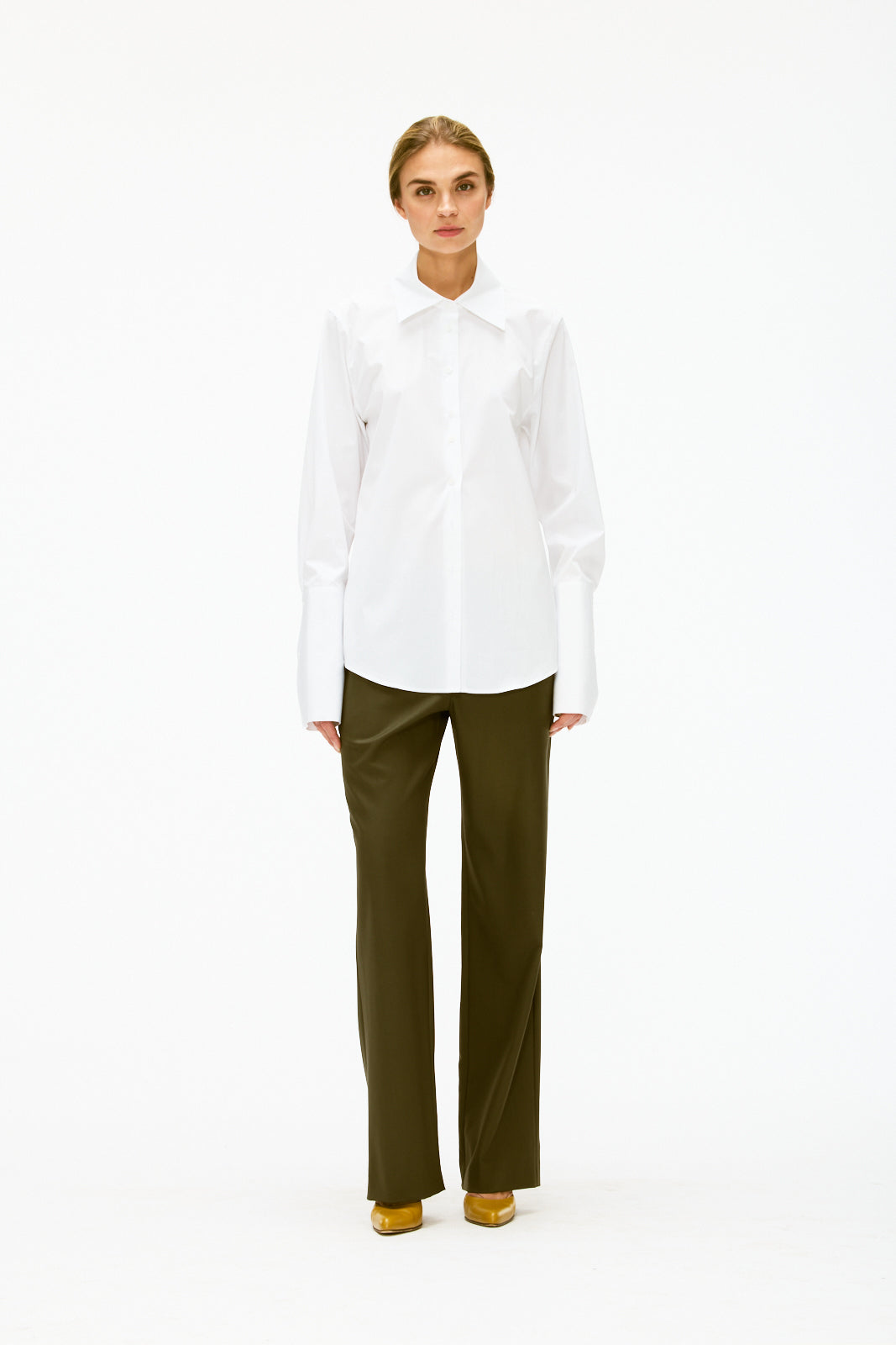 Sloan Cotton Shirt White